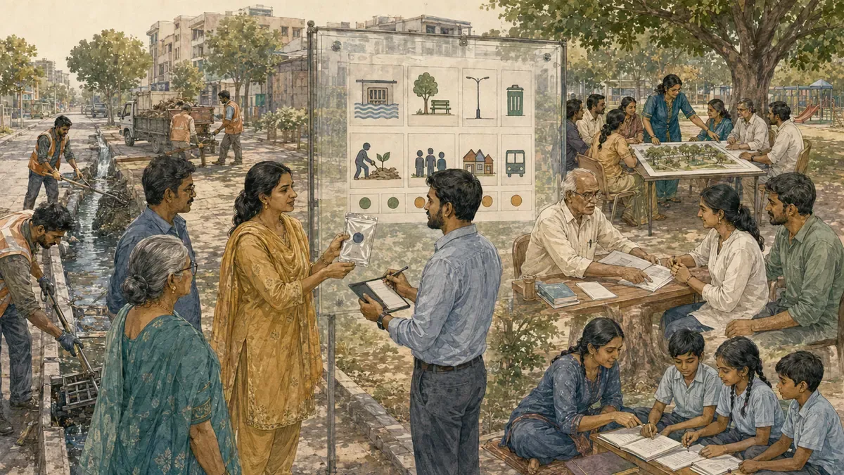 Verified public input is connected to accountable municipal responses and visible local improvements